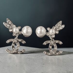 Floral Bling Earrings